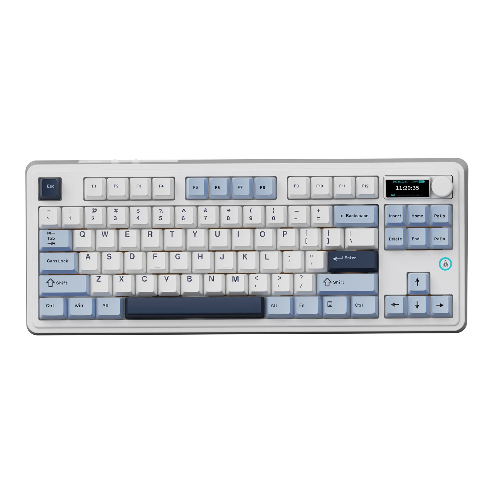 AJAZZ AK870 Plus Gaming Mechanical Keyboard 8000mAh Bluetooth/2.4G Wireless/Wired 5-layer Sound Triple Mode Dampening - Image 11