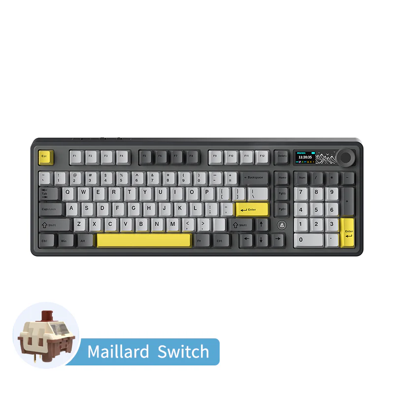AJAZZ AK980 Gaming Mechanical Keyboard 8000mAh battery Hot-swappable switch - Image 21