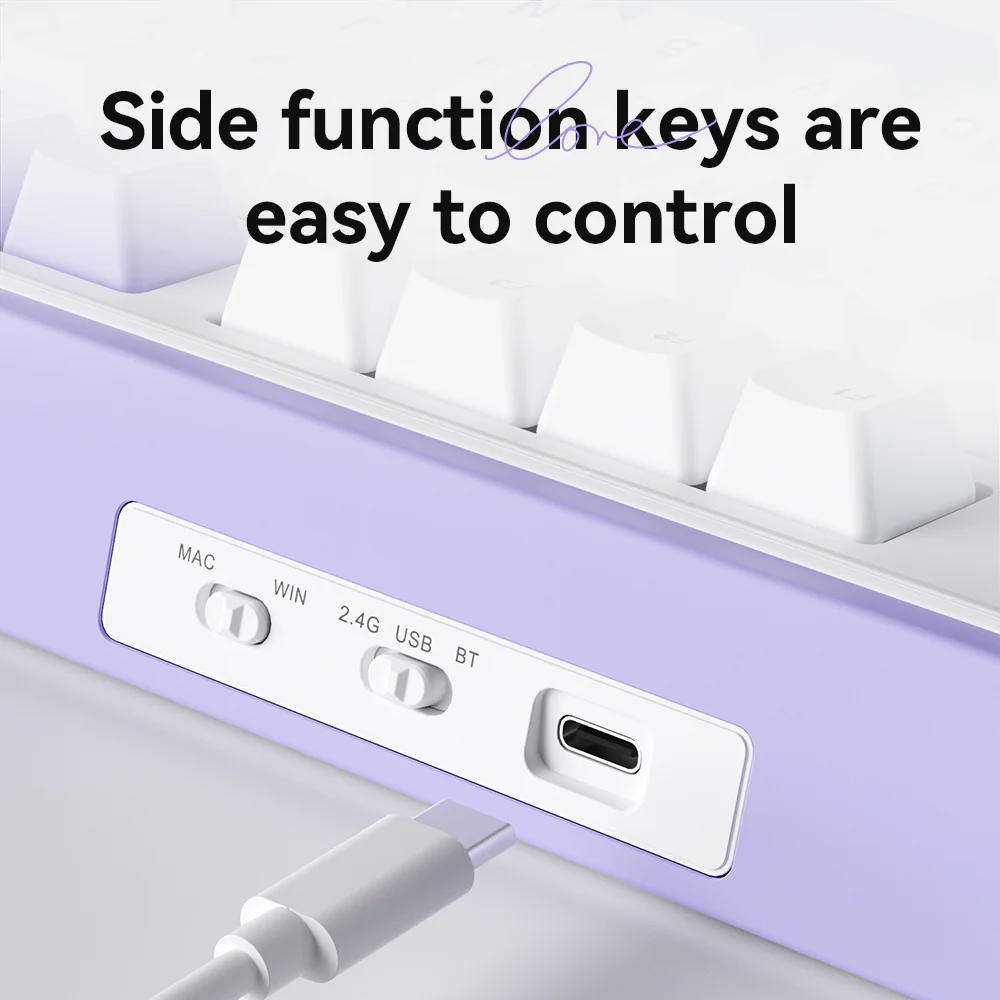 AJAZZ AK980 Gaming Mechanical Keyboard 8000mAh battery Hot-swappable switch - Image 9
