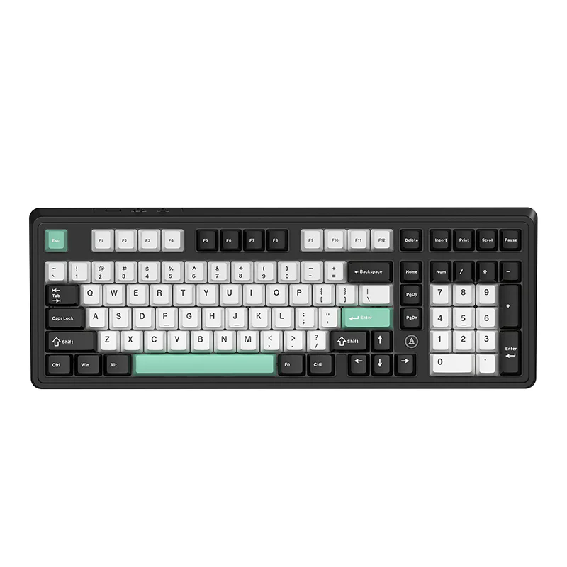 AJAZZ AK980 V2 Gaming Mechanical Keyboard 5000mAh/10000mAh Hot swappable Bluetooth/2.4G Wireless /Wired - Image 20