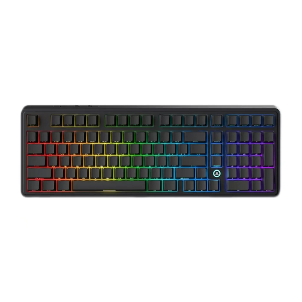 AJAZZ AK980 V2 Gaming Mechanical Keyboard 5000mAh/10000mAh Hot swappable Bluetooth/2.4G Wireless /Wired - Image 30
