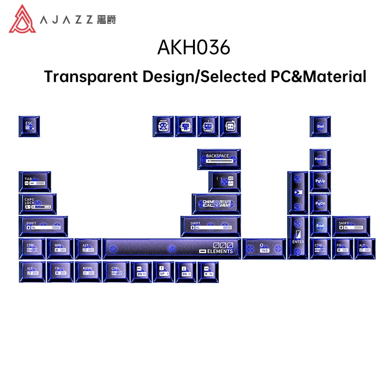AJAZZ AKH036 Transparent Keycaps