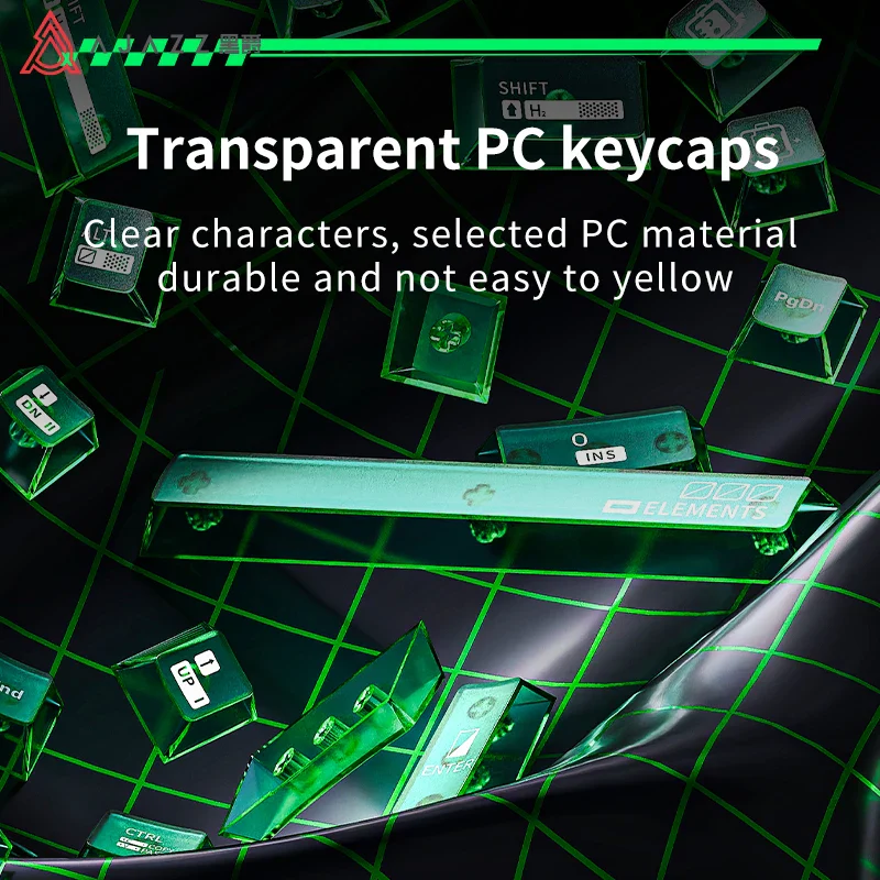 AJAZZ AKH036 Transparent Keycaps - Image 3