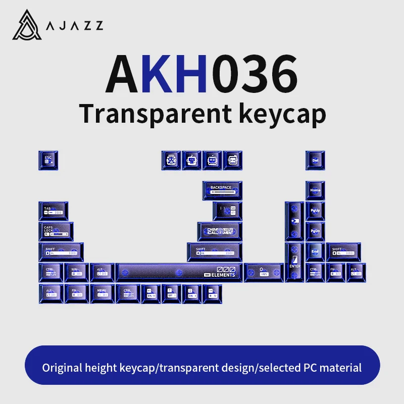 AJAZZ AKH036 Transparent Keycaps - Image 7