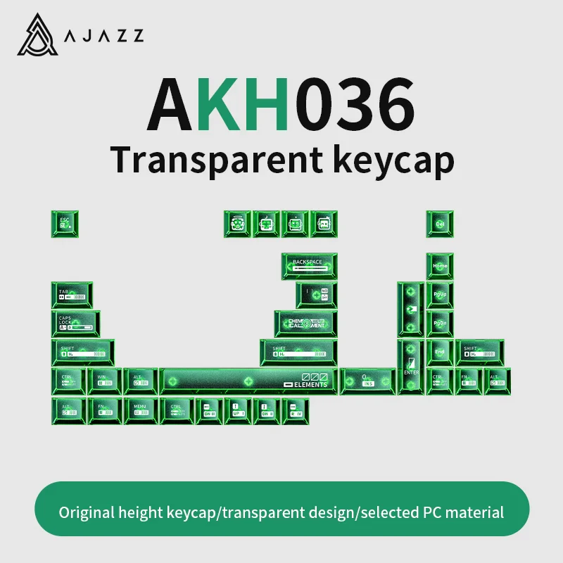 AJAZZ AKH036 Transparent Keycaps - Image 8
