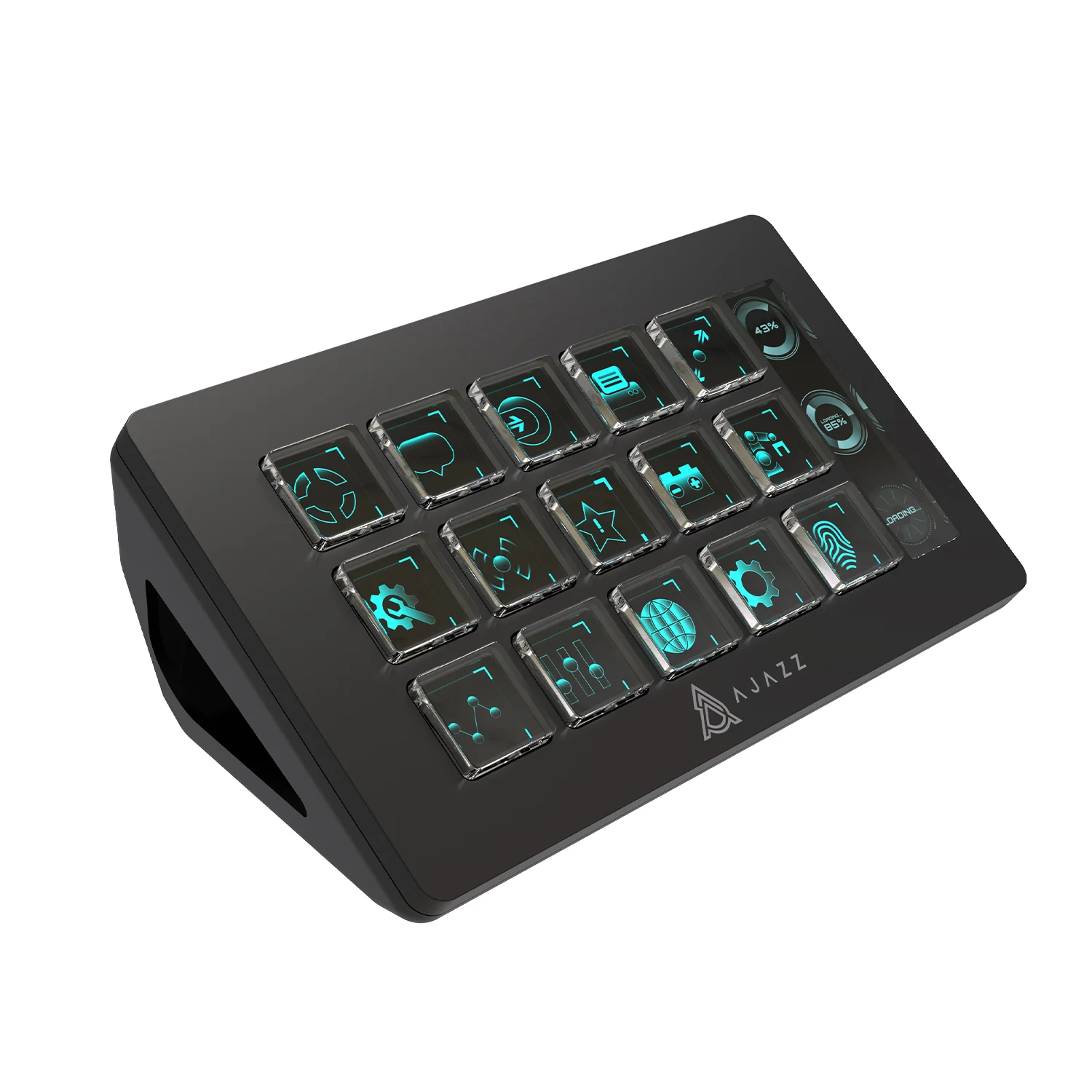 AJAZZ AKP153E Desktop Controller Console Panel With 15 Programmable Shortcut Keys, Detachable 40° Non-Slip Stand, Wired Connection, Compatible With Mac/Windows And Mainstream Live Streaming Software - Image 16