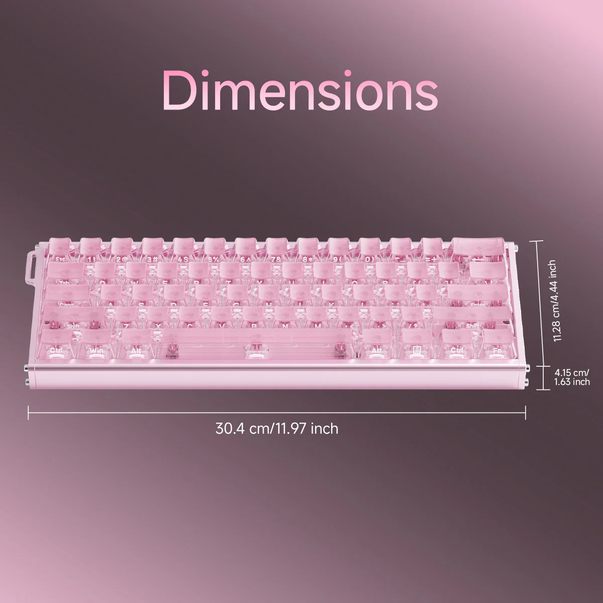 AJAZZ ALUX60 TITAN Full Aluminum MagneticSwitch Keyboard Wired RGB DIY 8K Hot-swappable Magnetic Axle - Image 14