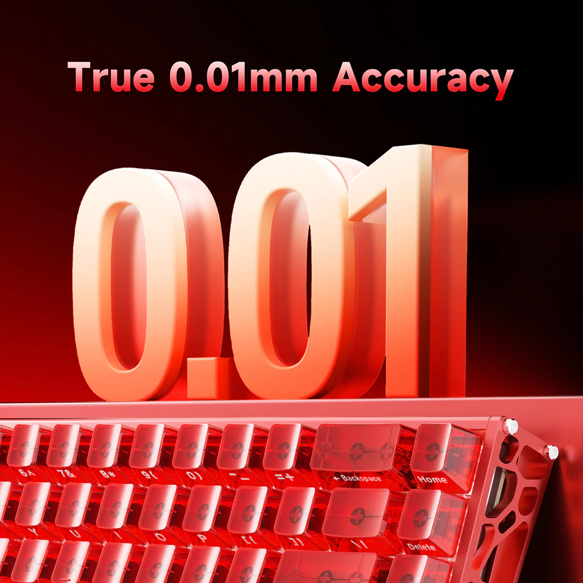 AJAZZ ALUX68 AIR Bingwang Magnetic Switch Dual 8K Mechanical Keyboard 5000mAh Long Battery Life Wired/wireless /2.4G wireless BT 16 Million Color RGBLighting Effect - Image 6