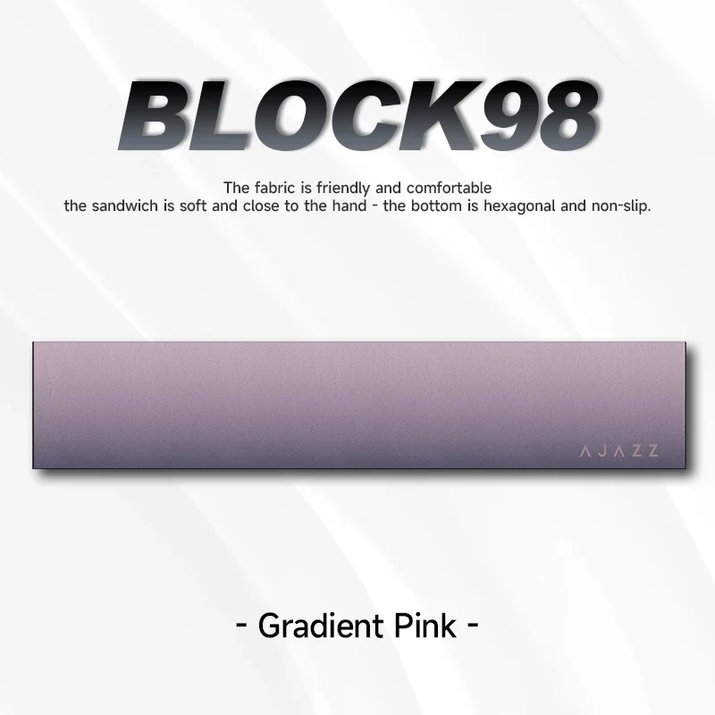 Ajazz Block98 Classic square hand rest Hexagonal Anti-Slip At The Bottom - Image 9