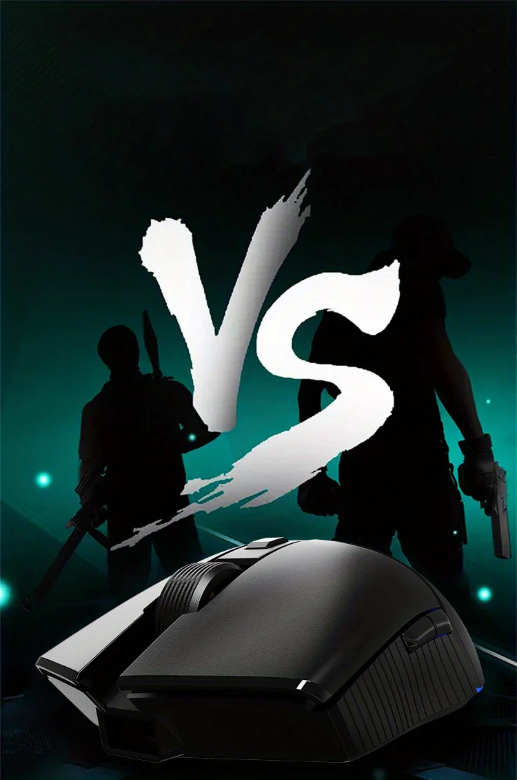 AJAZZ I309 Pro Wired Wireless Gaming Mouse USB Rechargeable RGB Backlight 8 Buttons 16000 DPI Adjustable Gamer Mice for Mac PC - Image 11