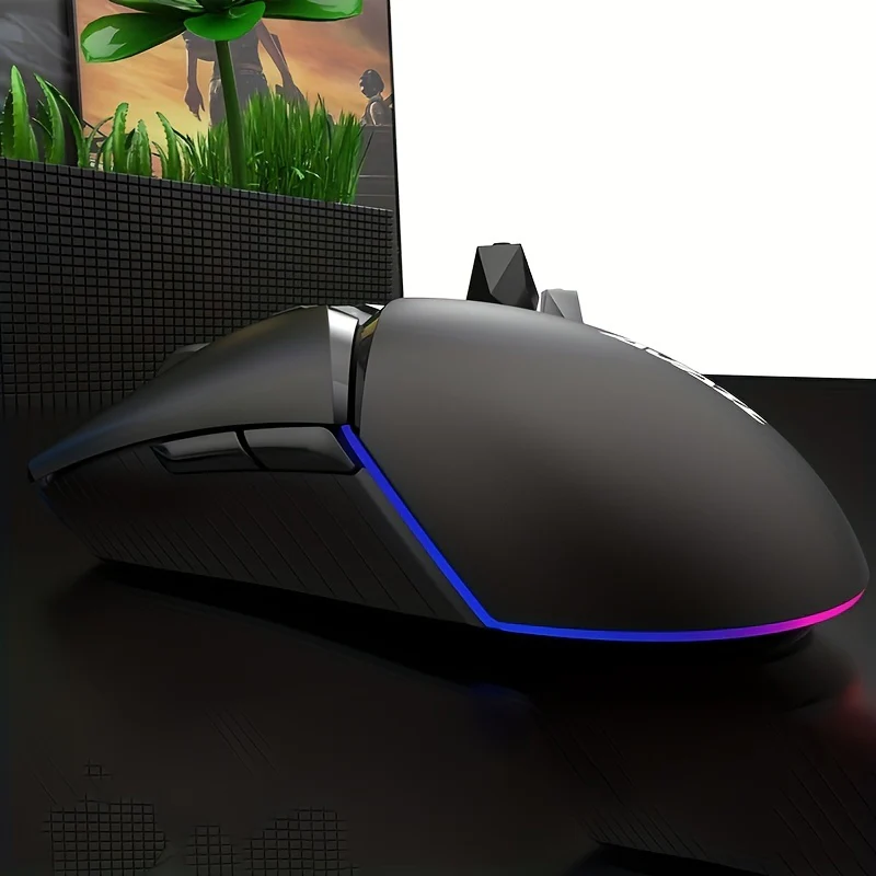 AJAZZ I309 Pro Wired Wireless Gaming Mouse USB Rechargeable RGB Backlight 8 Buttons 16000 DPI Adjustable Gamer Mice for Mac PC - Image 21