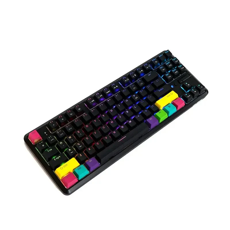 AJAZZ K870T RGB gaming mechanical keyboard Bluetooth+Type-c wired - Image 12