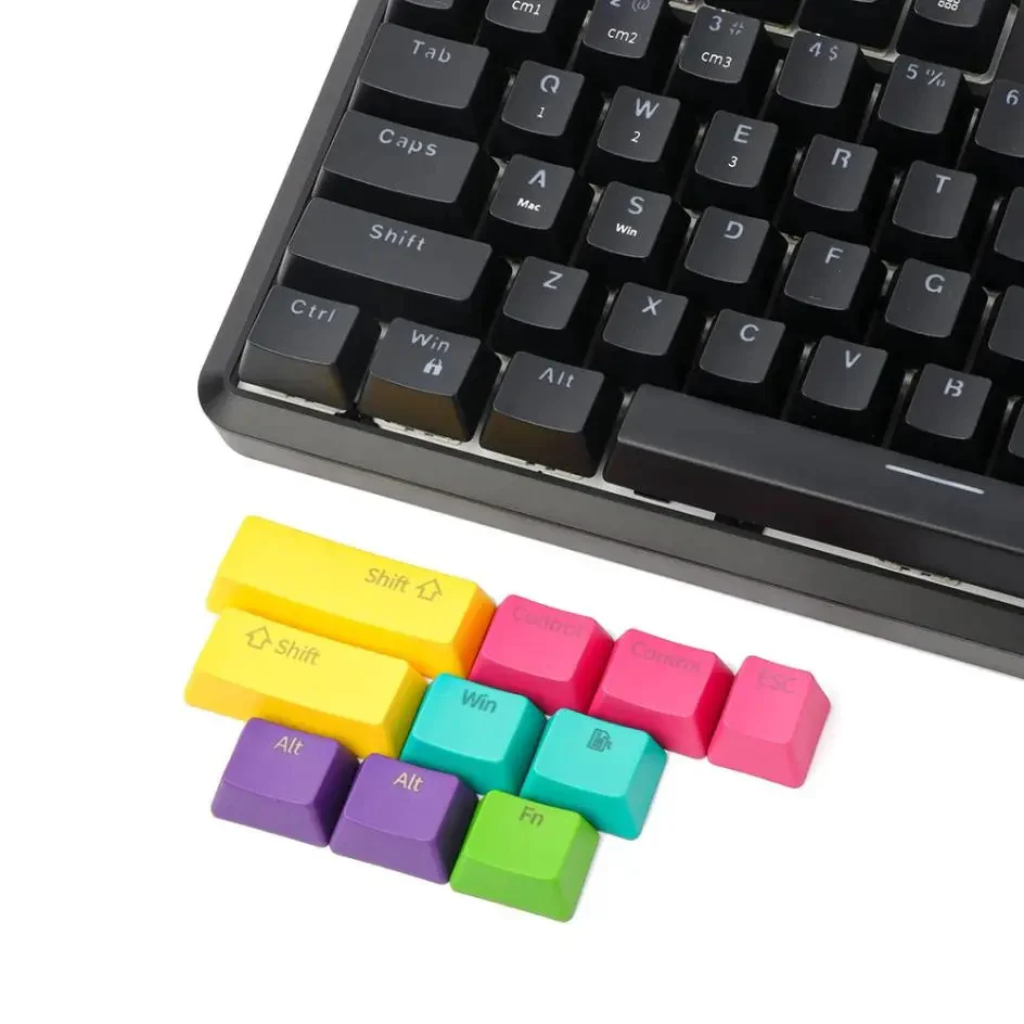 AJAZZ K870T RGB gaming mechanical keyboard Bluetooth+Type-c wired - Image 5