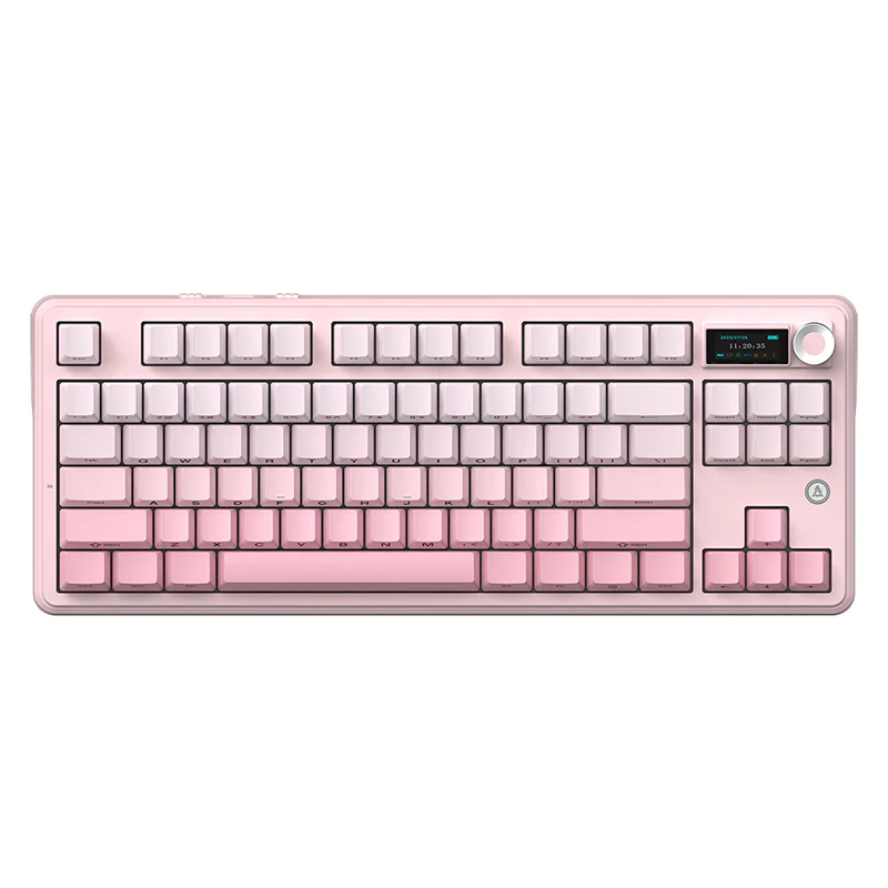 AJAZZ MK87/MK87 PRO 10000mAh long battery Wireless Bluetooth gaming mechanical keyboard life supports RGB lighting full key hot-swapping - Image 18