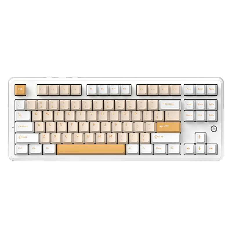 AJAZZ MK87/MK87 PRO 10000mAh long battery Wireless Bluetooth gaming mechanical keyboard life supports RGB lighting full key hot-swapping - Image 20
