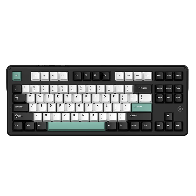 AJAZZ MK87/MK87 PRO 10000mAh long battery Wireless Bluetooth gaming mechanical keyboard life supports RGB lighting full key hot-swapping - Image 22