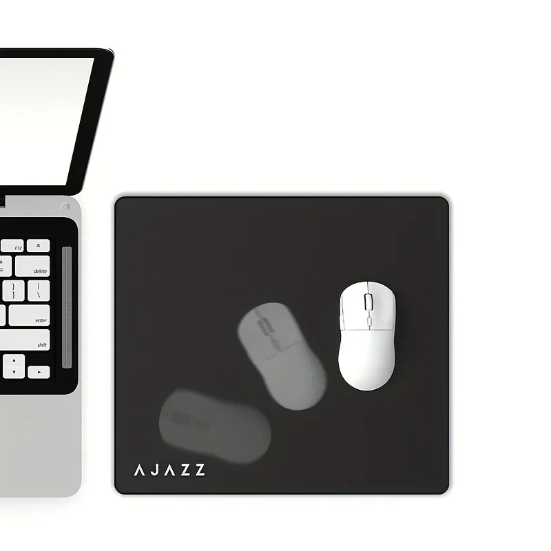 AJAZZ MP02 Black Gaming Mouse Pad (400*450*5mm) - Thickened Stitched Edges