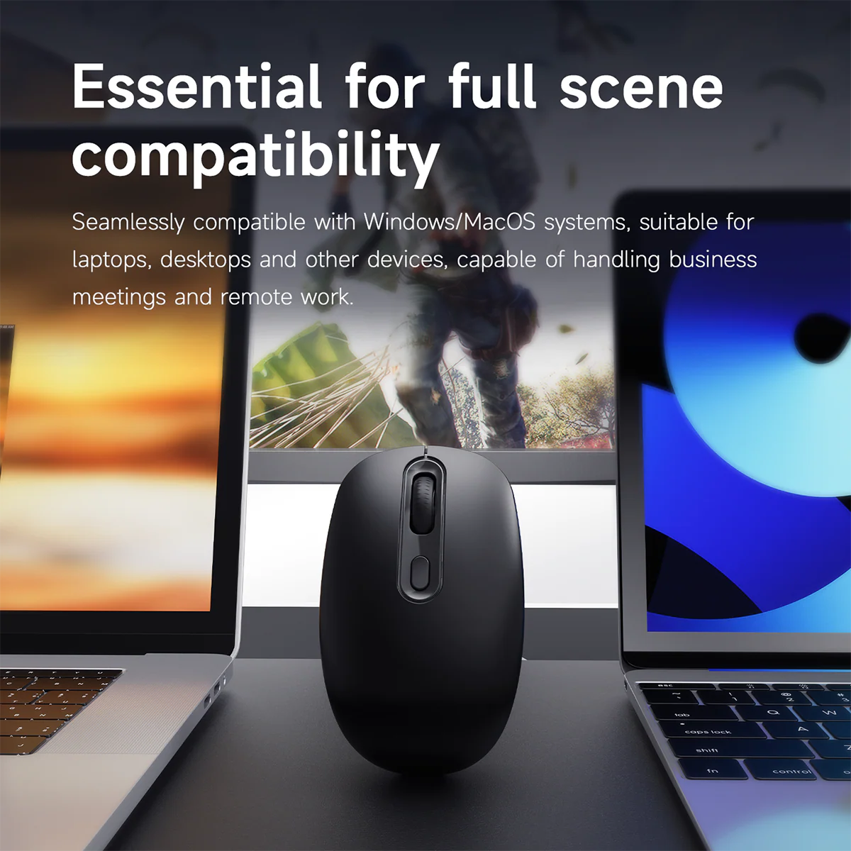AJAZZ NJ04 Lightweight Office Mouse: Wireless 2.4G, Compatible with Windows/MacOS Systems - Image 7