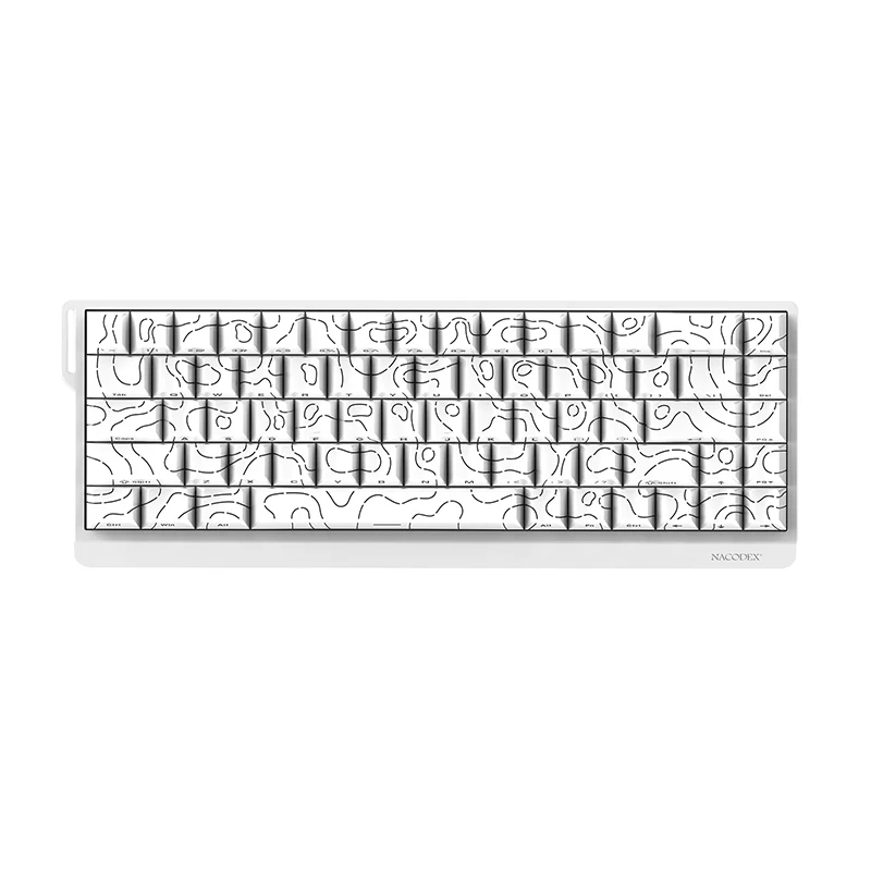 AJAZZ NK68 V2 Mechanica Keyboard with 65-key layout plug and play wired connection multi-system compatibility (Windows all versions + iOS) ribbon design. - Image 17