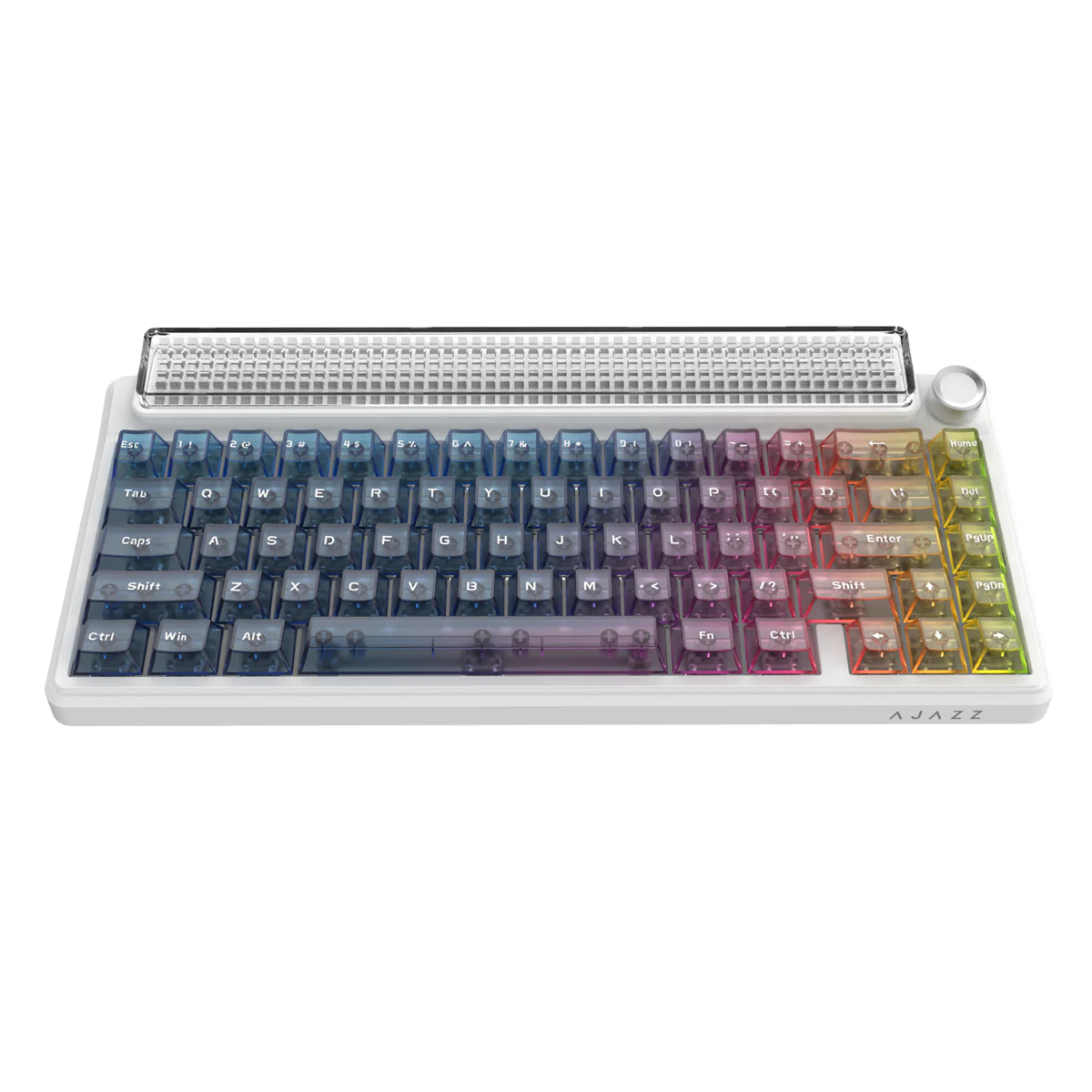 AJAZZ Pixel68 Dot matrix large screen mechanical keyboard | Dual 8K polling rate | Wireless Bluetooth 68-key layout  Hot-swappable design 260 LED smart screen 10000mAh large battery - Image 23