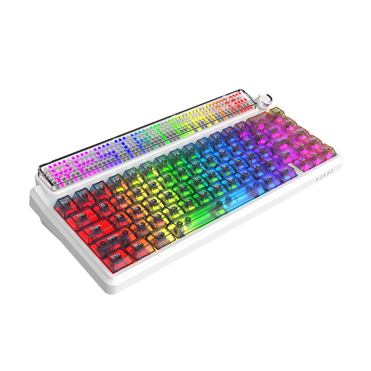 AJAZZ Pixel68 Dot matrix large screen mechanical keyboard | Dual 8K polling rate | Wireless Bluetooth 68-key layout  Hot-swappable design 260 LED smart screen 10000mAh large battery - Image 26