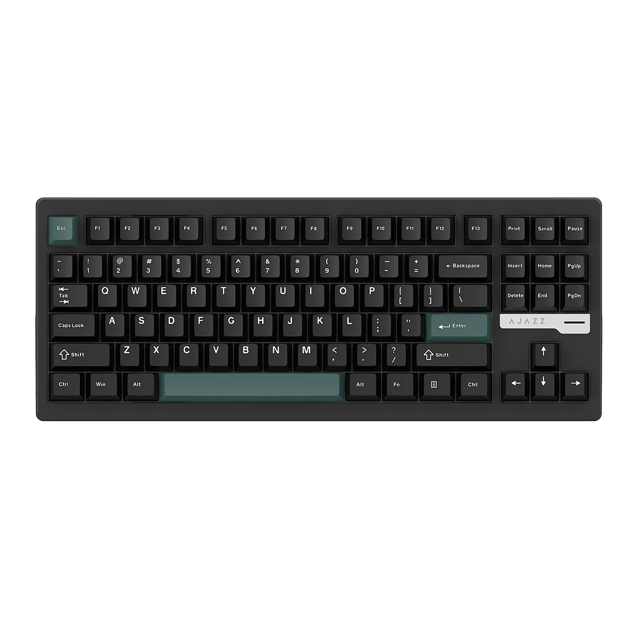 AJAZZ QS87 Aluminum Alloy Retro Mechanical Series Keyboard Three-mode