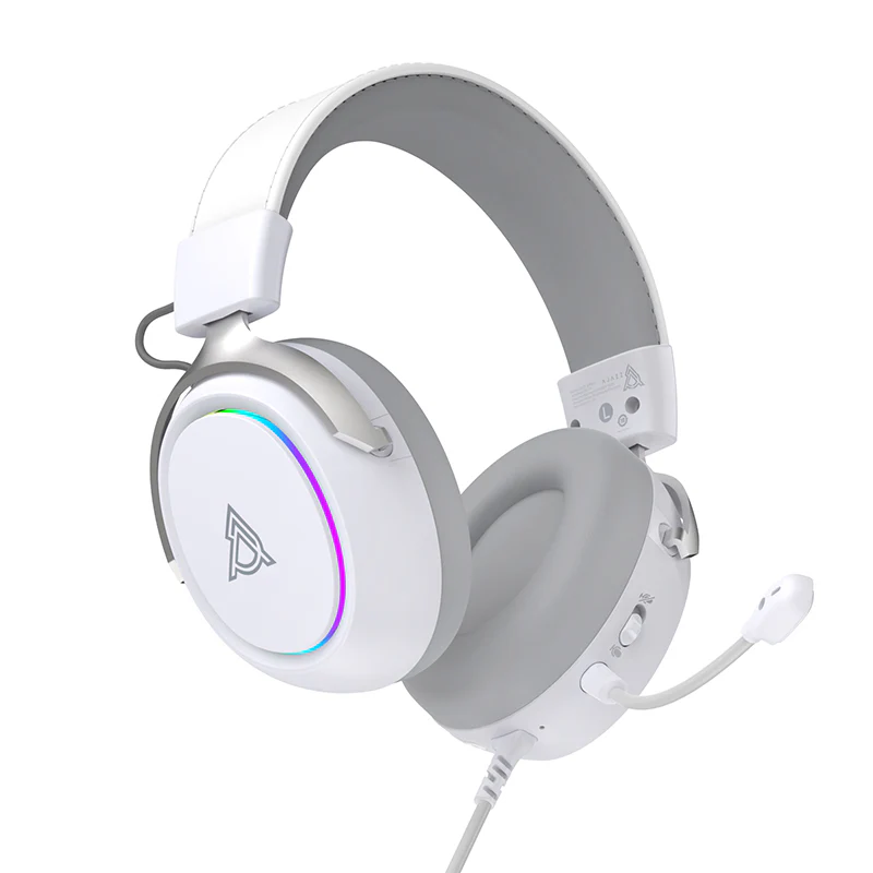 AJAZZZ AHW10 Over-Ear Wired Gaming Headset Virtual 7.1 Surround Sound Plug and Play RGB Lighting Effects - Image 17