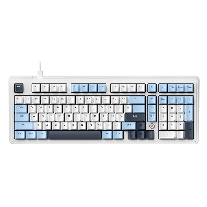 AJAZZ AK980 Wired Gaming mechanical keyboard RGB Hot-swappable Mixed light Customized shaft seat ergonomics - Image 2