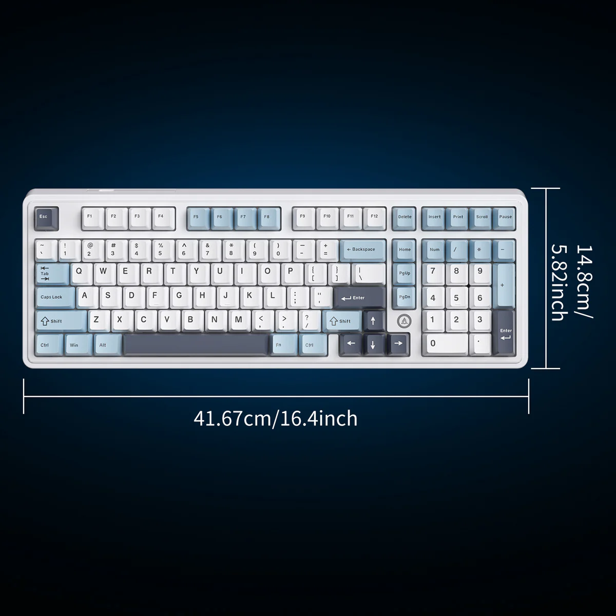 AJAZZ AK980 MAX HE Gaming mechanical keyboard Wired 0.01mm accuracy 128KHz Full key scanning rate Hot Plug DIY switch - Image 9