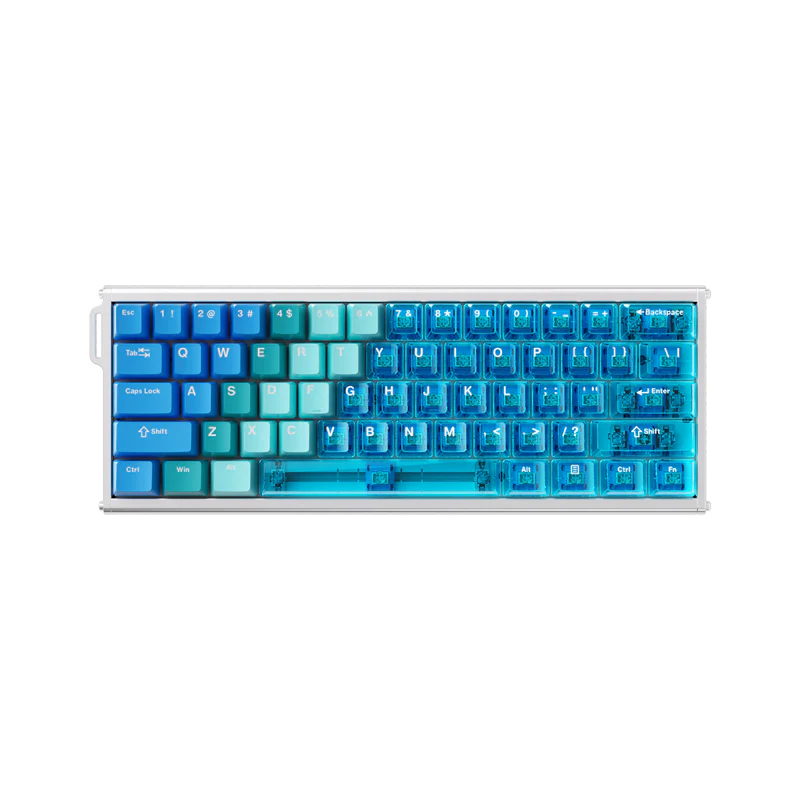 AJAZZ ALUX60 HE Series Full Aluminum Keyboard Hot-swap 8000 polling rate 0.125 milliseconds ultra-low latency - Image 25