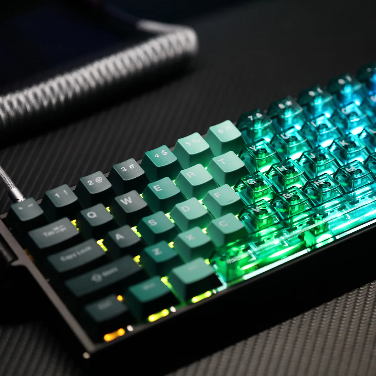AJAZZ ALUX60 HE Series Full Aluminum Keyboard Hot-swap 8000 polling rate 0.125 milliseconds ultra-low latency - Image 3