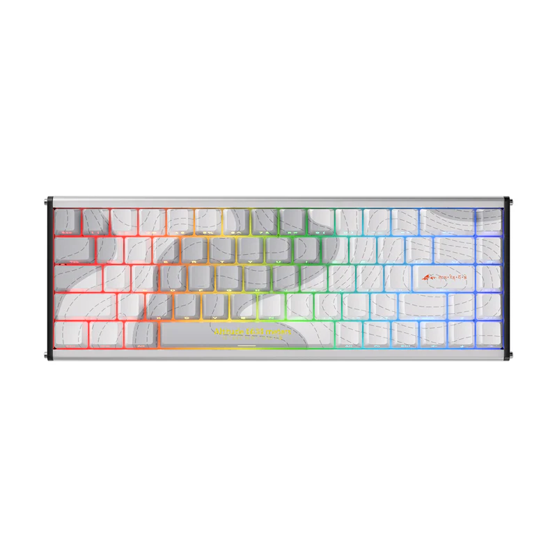 AJAZZ ALUX68 HE Series Full Aluminum Magnetic switch esports Keyboard 8K return rate 32K scan rate 0.01 mm accuracy - Image 14
