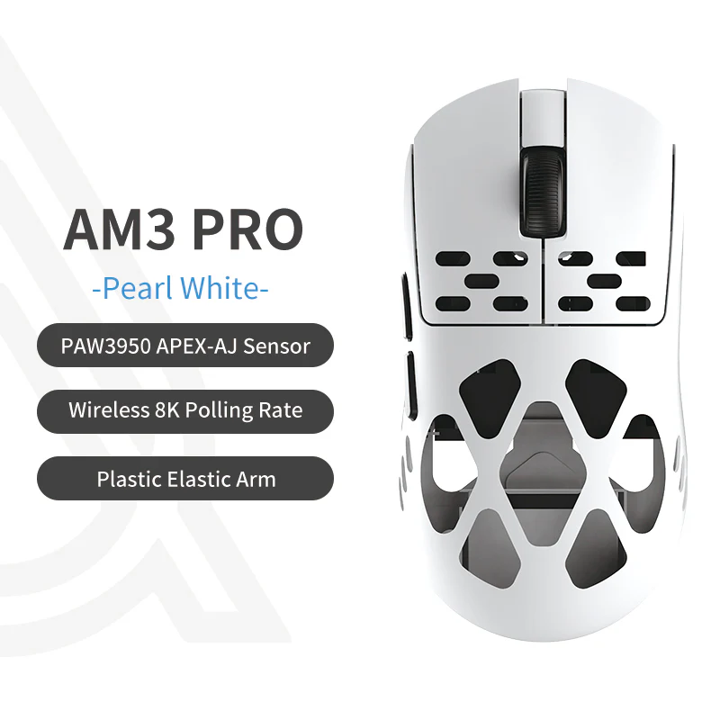 AJAZZ AM3 Series Full Magnesium Alloy Mouse Tri-mode: Bluetooth / 2.4G Wireless / Wired - Image 16