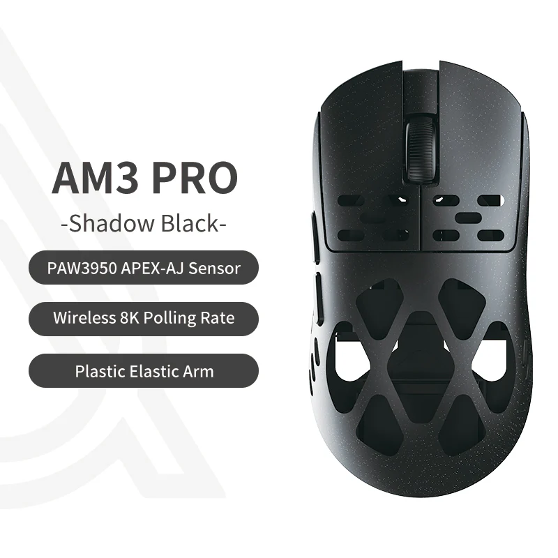 AJAZZ AM3 Series Full Magnesium Alloy Mouse Tri-mode: Bluetooth / 2.4G Wireless / Wired - Image 17