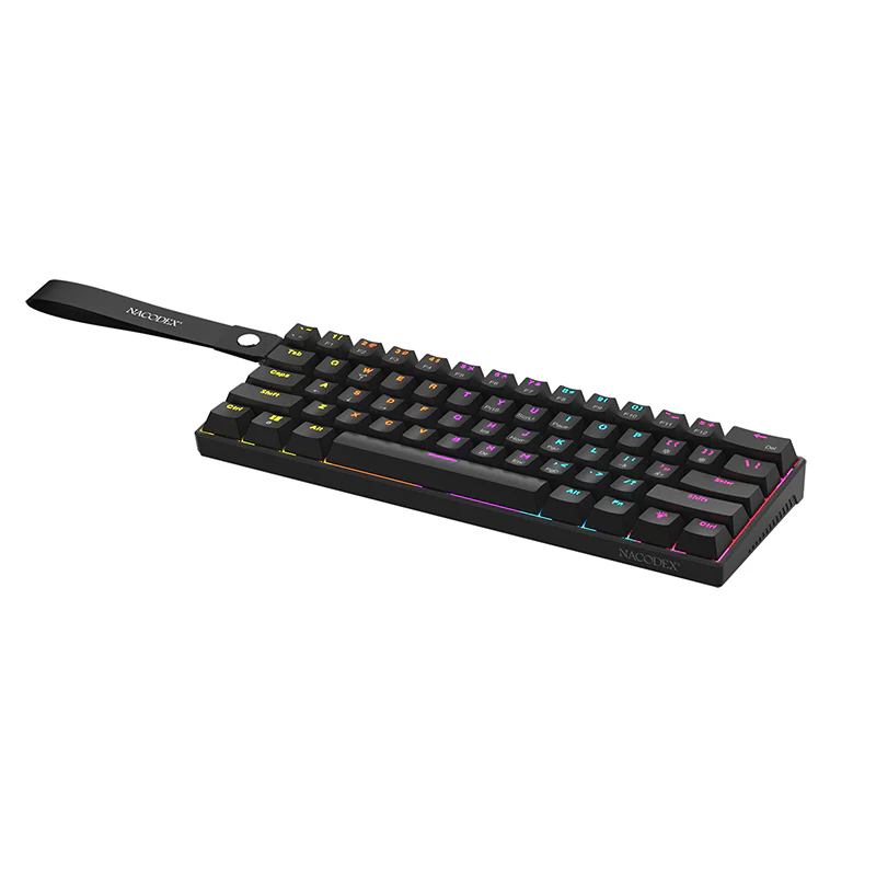 AJAZZ NK61 Mechanical Keyboard Red switches mixed light hot-swappable wired version - Image 23