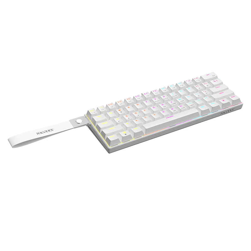 AJAZZ NK61 Mechanical Keyboard Red switches mixed light hot-swappable wired version - Image 32